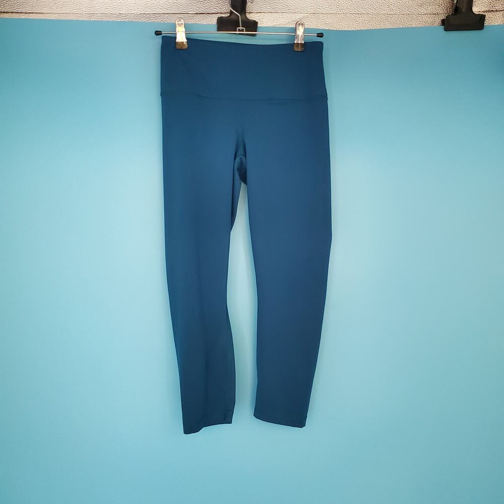 Yogalicious Lux Leggings Size Small Turquoise Low Rise